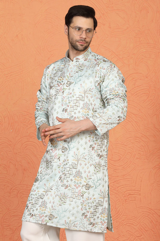 Phool Jahaan All Over Embroidered Kurta with Loose Fit Parallel Pants