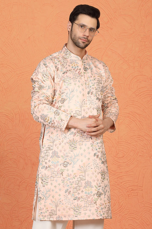 Phool Jahaan All Over Embroidered Kurta with Loose Fit Parallel Pants