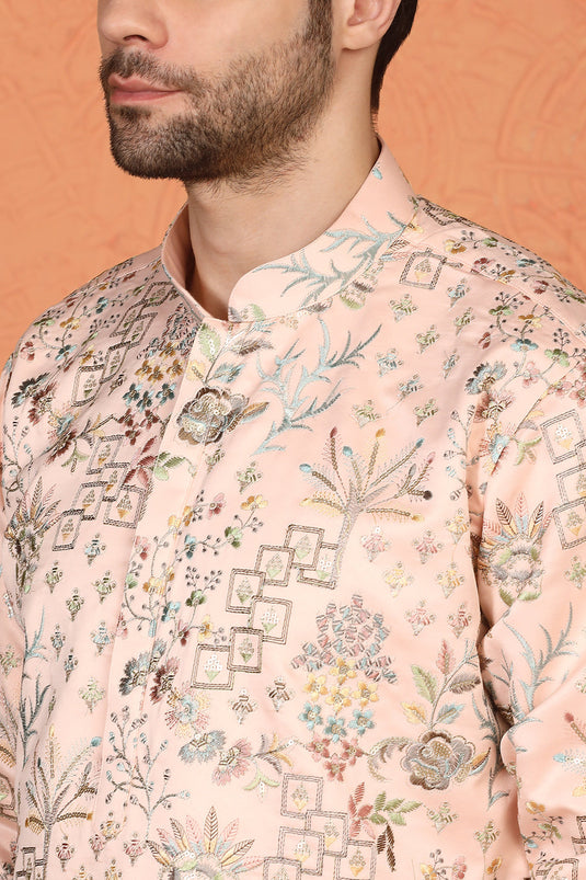 Phool Jahaan All Over Embroidered Kurta with Loose Fit Parallel Pants