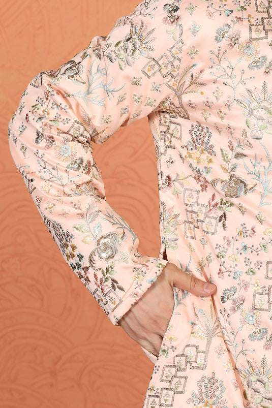 Phool Jahaan All Over Embroidered Kurta with Loose Fit Parallel Pants
