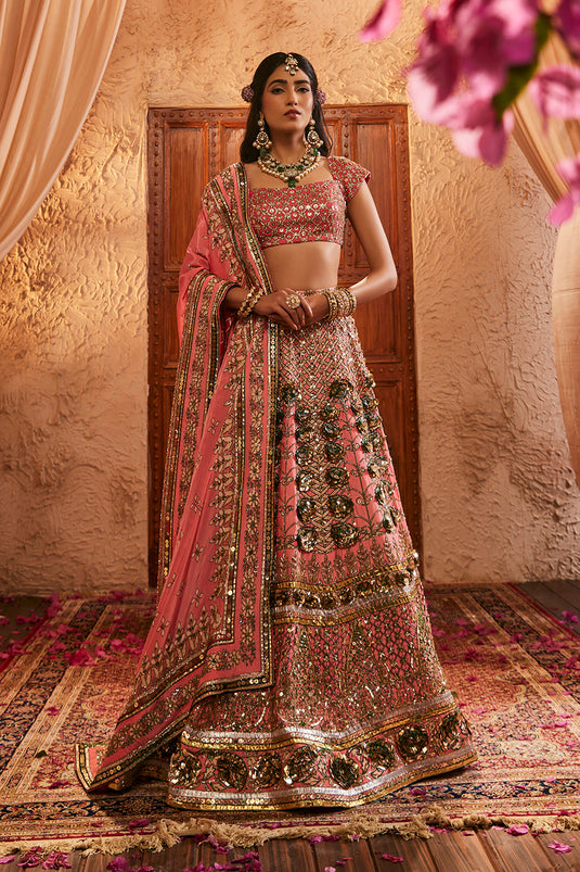 Pink Lehenga Set