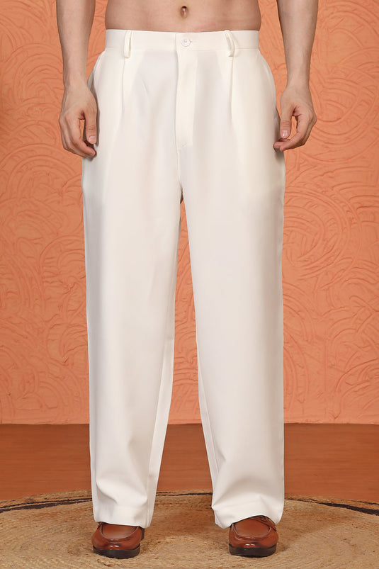Prafullit Embroidered Kurta with Loose Fit Back Elastic Parallel Pants And Dupatta
