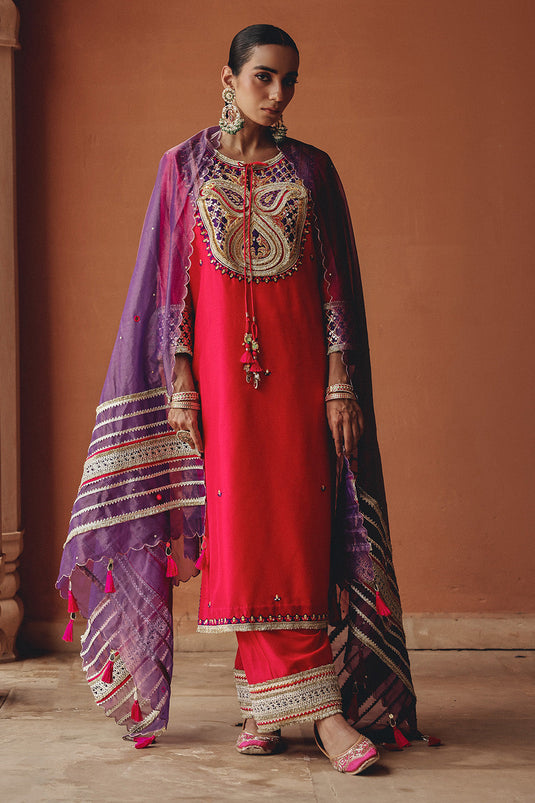 Rani Noor-E-Gulabi Set