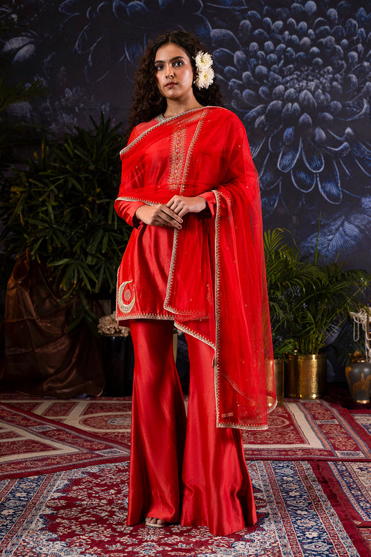 Red Moon Suit Set