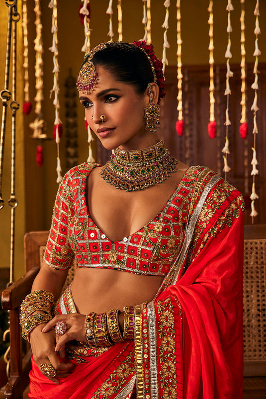 Red Sarees