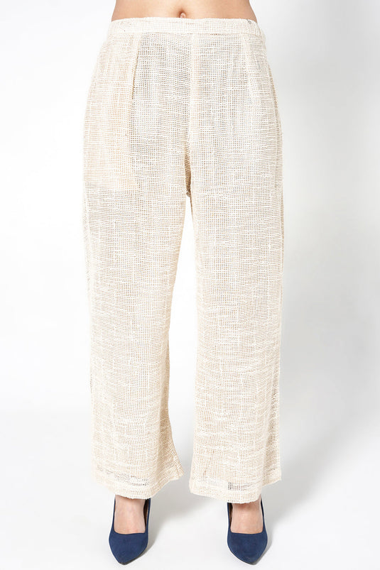 Resha Jute Fabric Striped Designer Co-Ord Set Tassel Detail Outfit