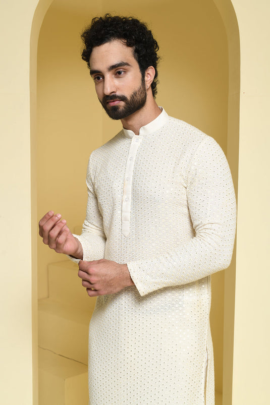Sequence Emrboidered Kurta Pants