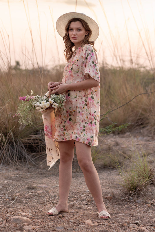 Whispering Pastels Short Dress