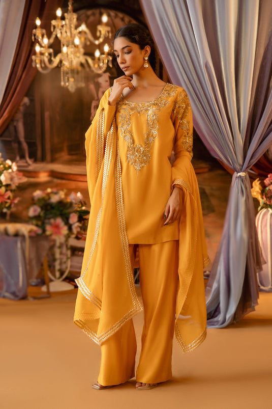 Yellow Suit Set