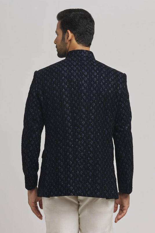 Heera Embroidered Bandhgala