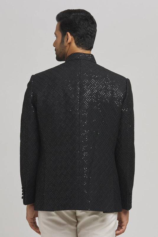 Nazar Embroidered Bandhgala