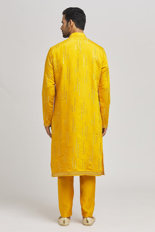 Kastu Embroidered Kurta Pant Set