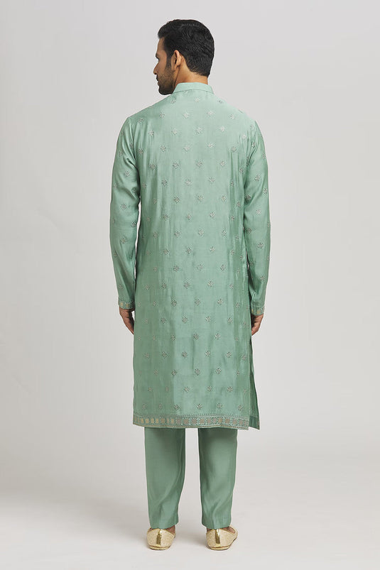 Sonadhar Embroidered Kurta Pant Set