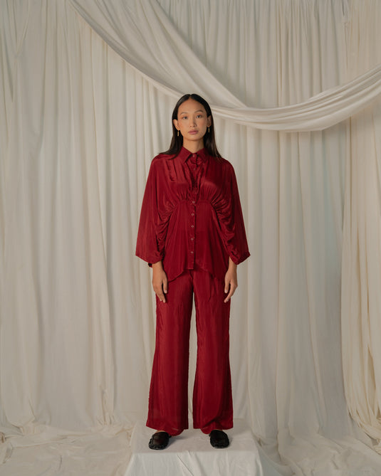 Gather Shirt Co-ord