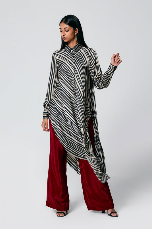 Side high low Coord