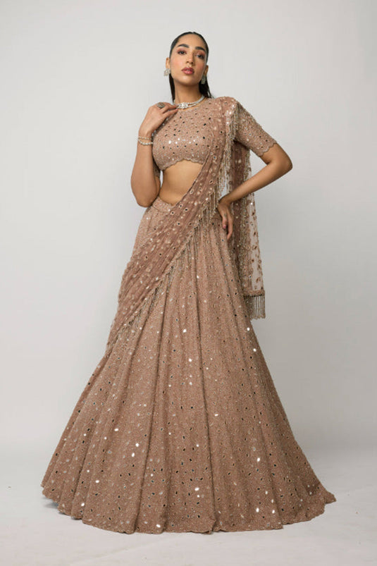 Bronze Ros� Lehenga Set
