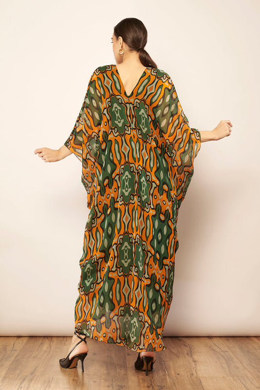 Organza Knotted Dress