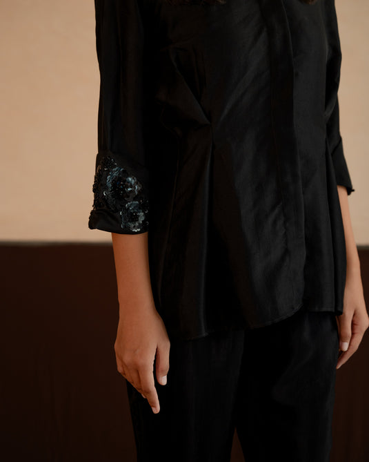Embroidered Cuff Coord