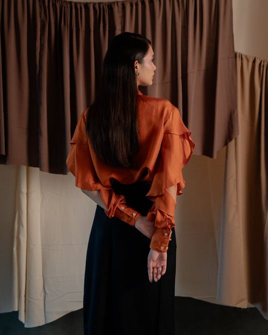 Frill Sleeve Coord