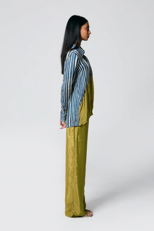Diagonal shirt coord