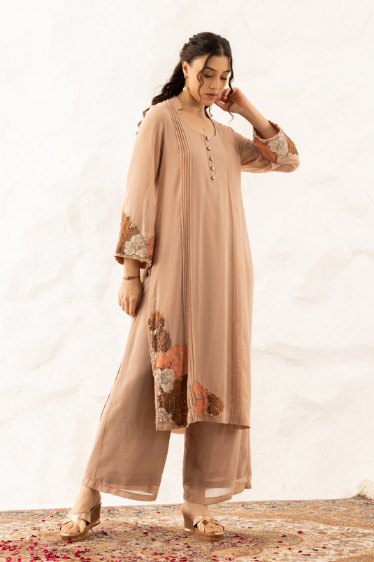 Anika Suit With Plazzo