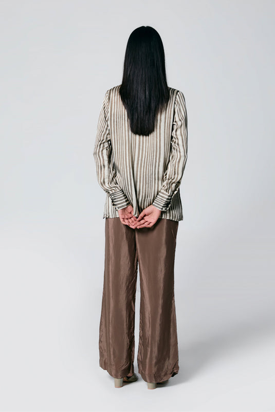 Diagonal shirt coord