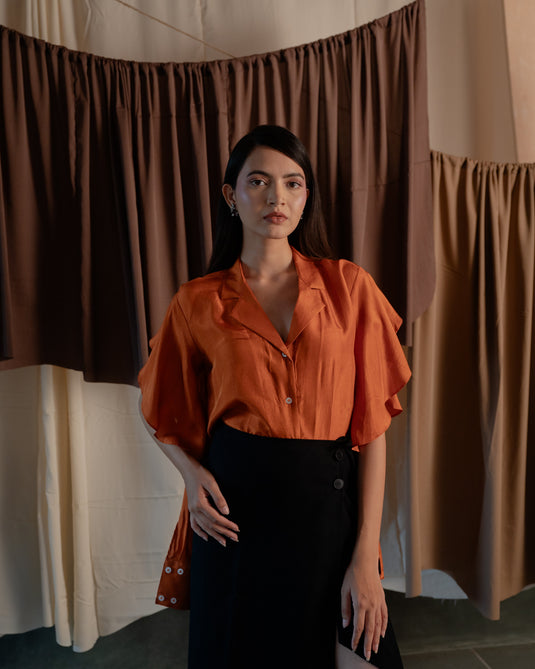 Frill Sleeve Coord
