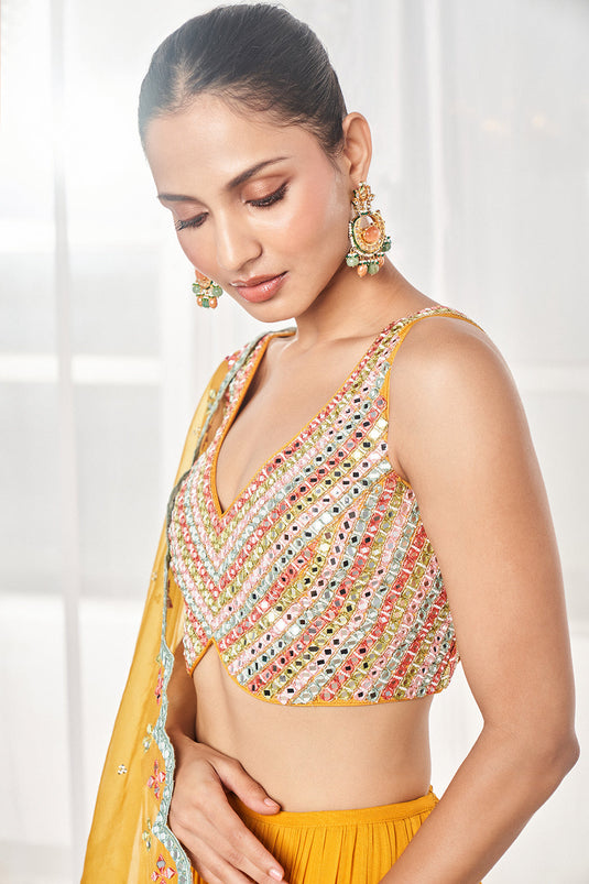Musturd Sharara Set