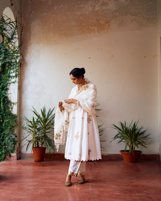 Usha Rani  Kali Kurta  set