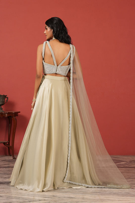 Full-Flared Skirt Set with flawless blouse