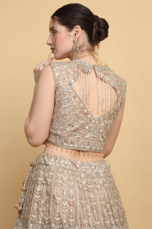 Swanidhya Embroidered Floral Bridal Lehenga Set
