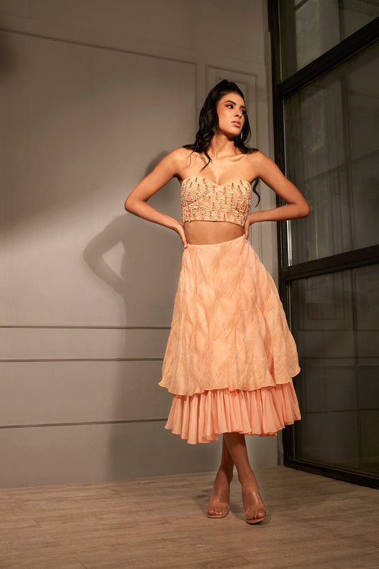 Peach Co-Ord Set