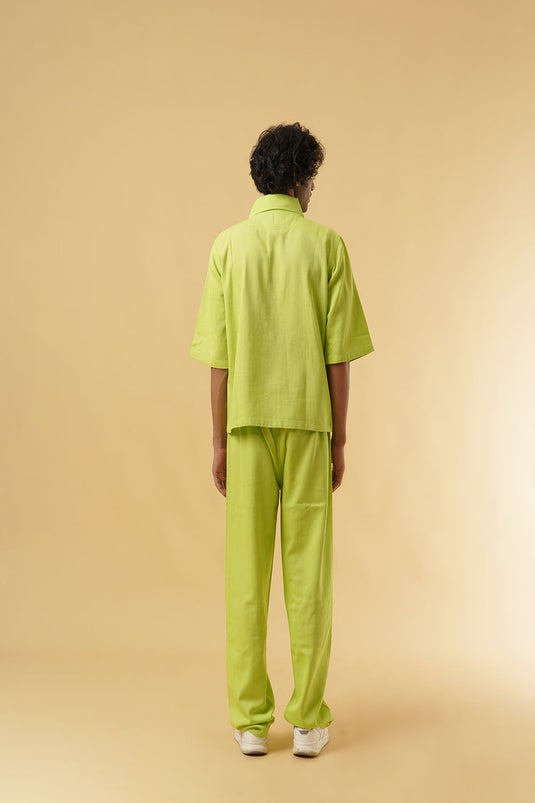 Lime Green Set - Auraya Fashion -  - #tag1# - #tag2# - #tag3# - #tag3#