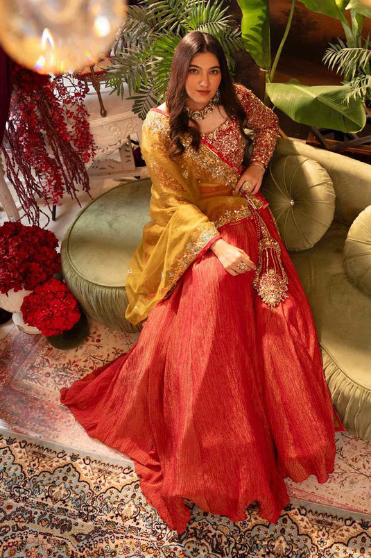 Inaya Hand crafted Lehenga Blouse