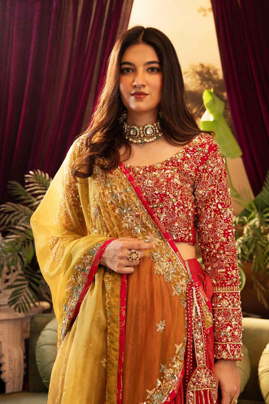 Inaya Hand crafted Lehenga Blouse