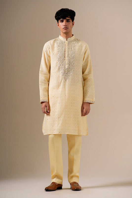 Amber Mukaish Kurta Set