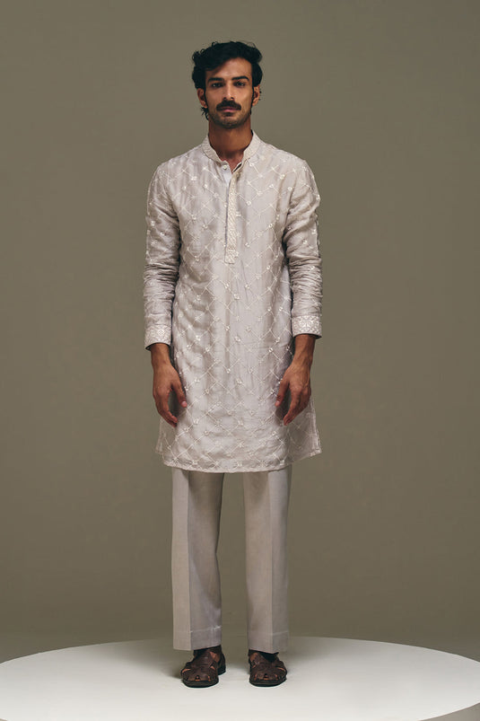Astral Jaal Kurta Set