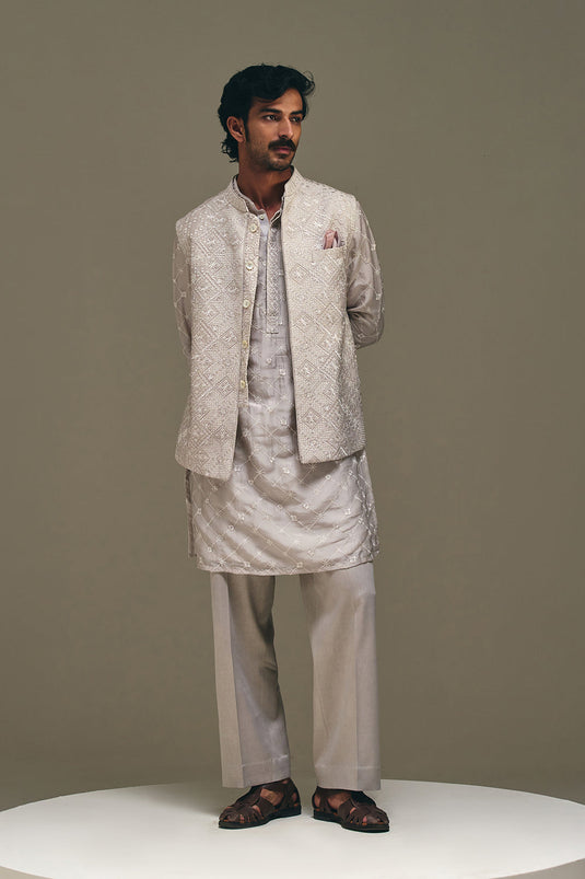 Astral Nehru Jacket Set
