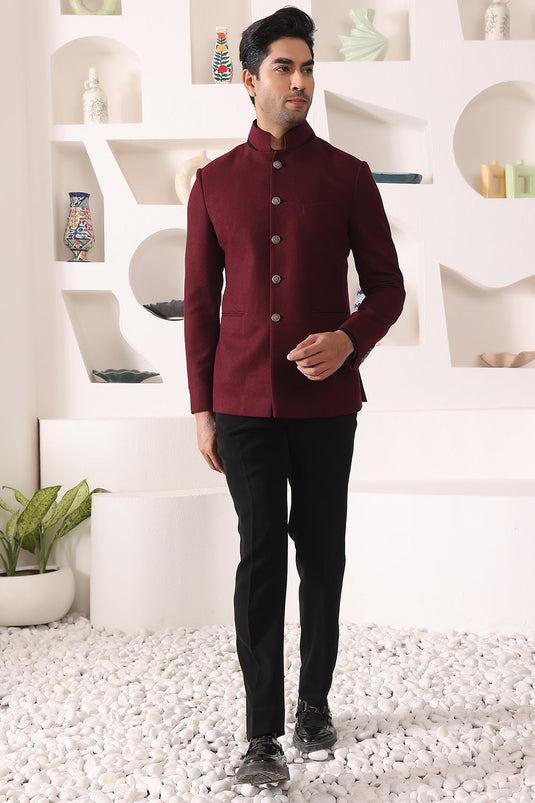 Bandgala Set with collar details