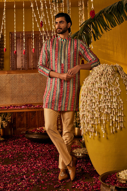 Base Pink Kurtas
