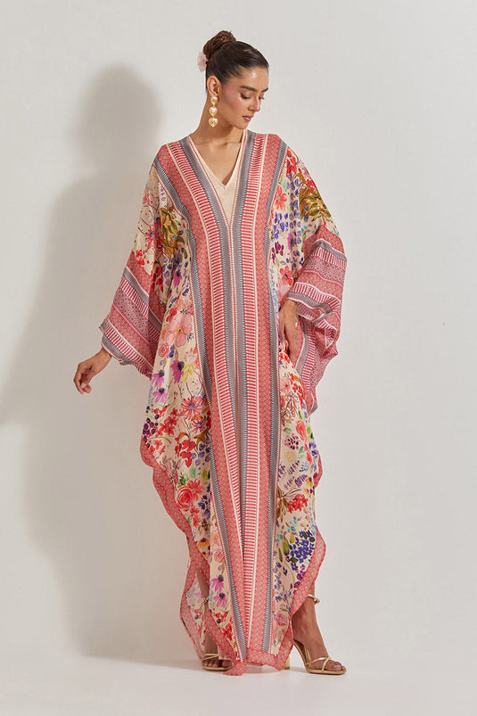 Blooming Burst  Kaftan
