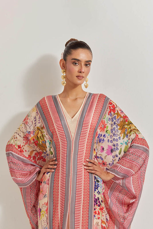 Blooming Burst  Kaftan