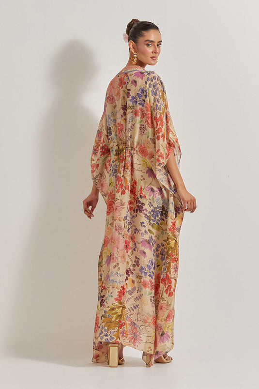 Blooming Burst  Kaftan