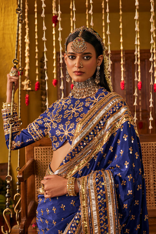Blue Sarees