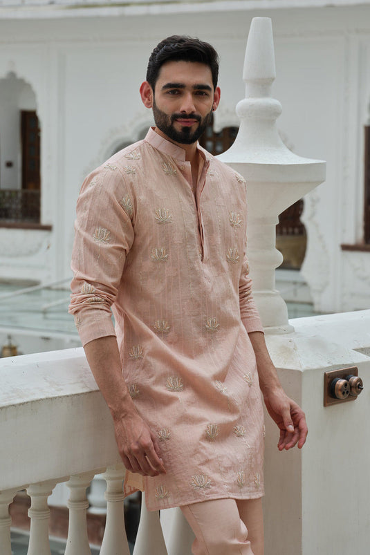 Blush Nirvana Kurta Set