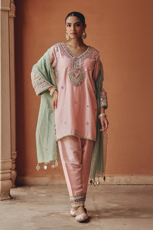 Blush Pink Sahar Salwar Set