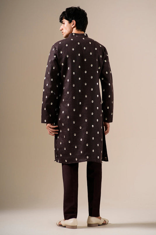 Cacao Majesty Kurta Set