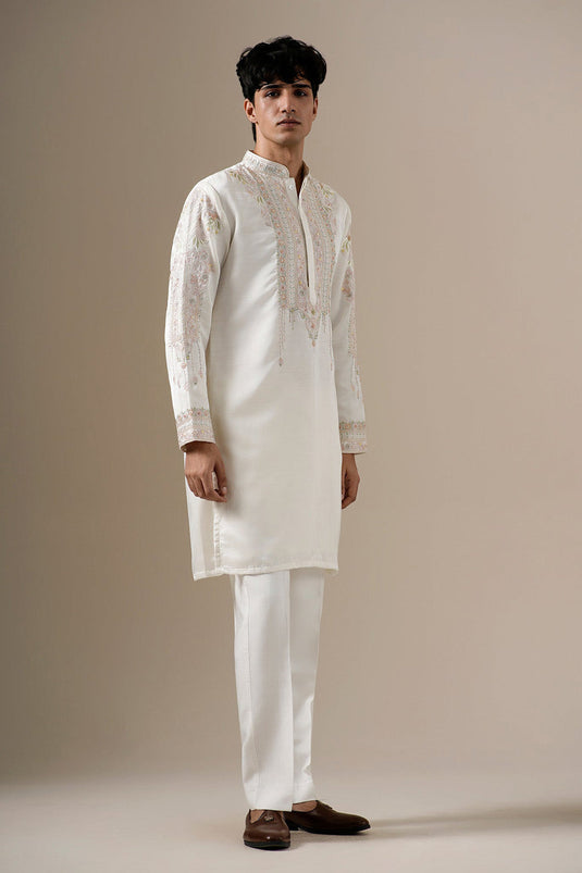 Celestial Ivory Kurta Set