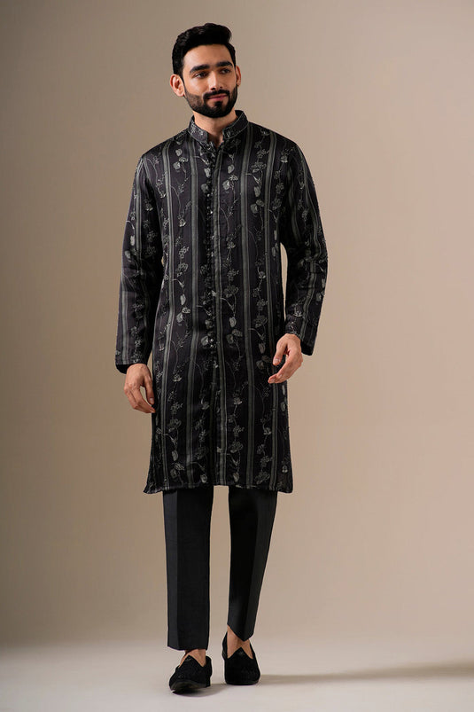 Charcoal Mist Kurta Set