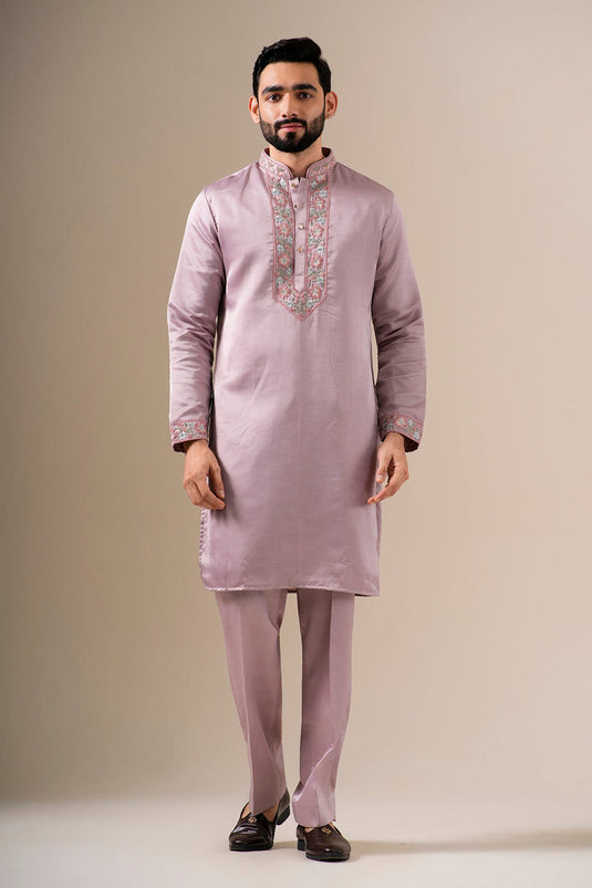 Dusky Rose Jardin Kurta Set